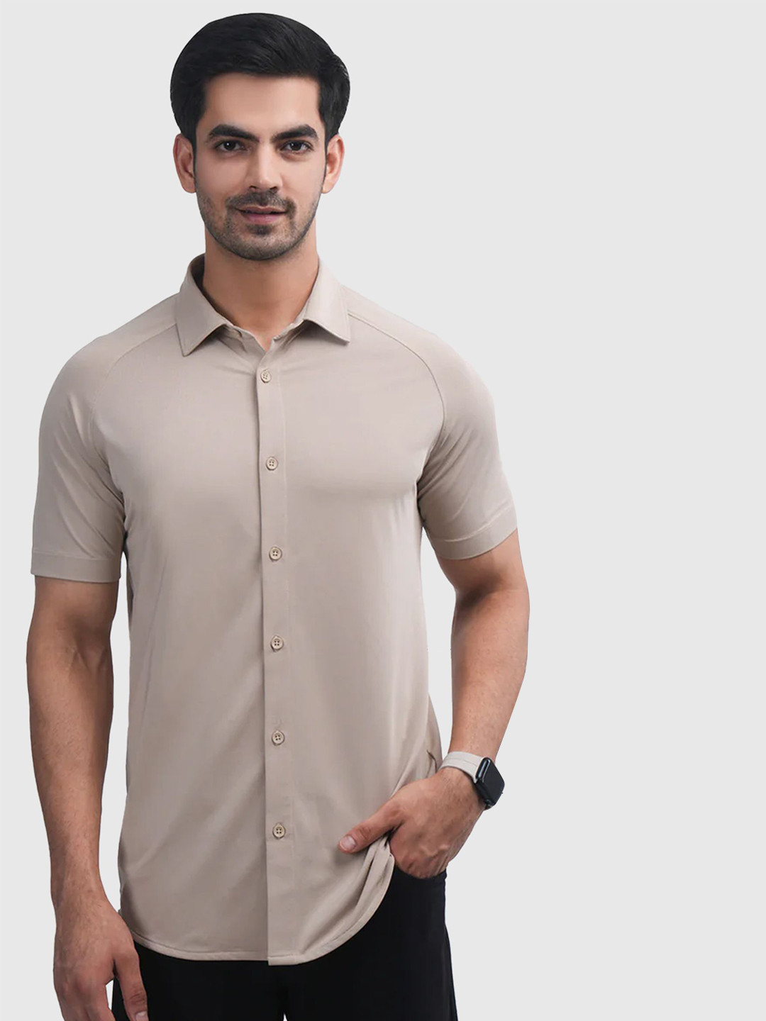 Harfun Men Knitted Shirt