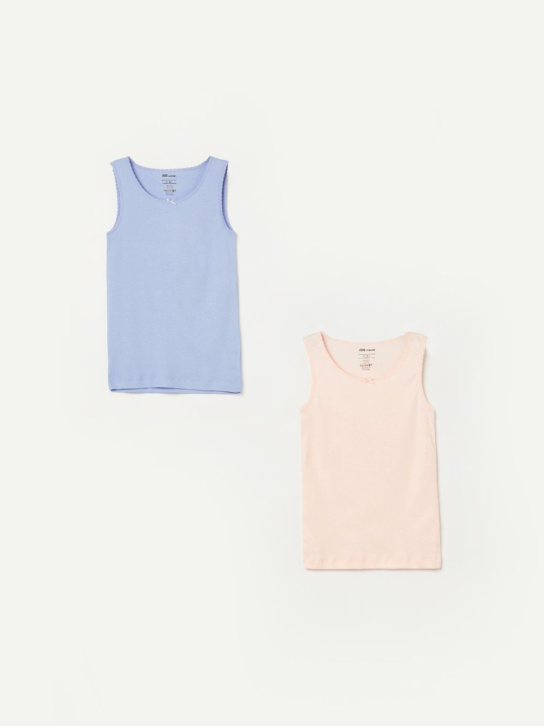 Fame Forever by Lifestyle Girls Pack of 2 Pure Cotton Tank Top