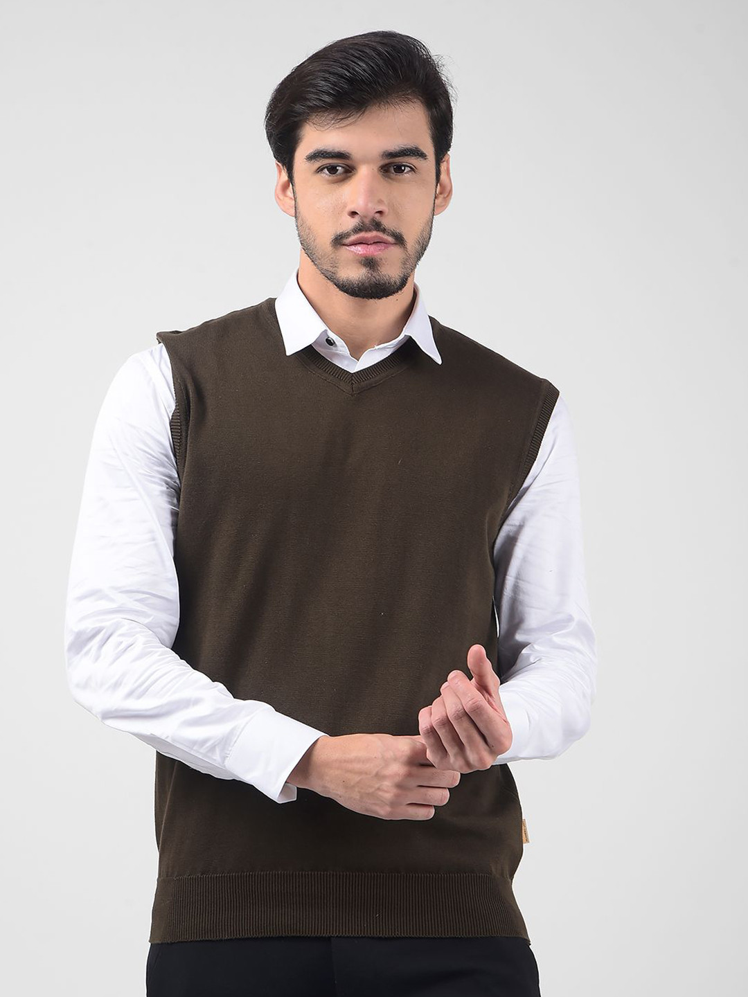 Numero Uno Men Cotton Sweater Vest