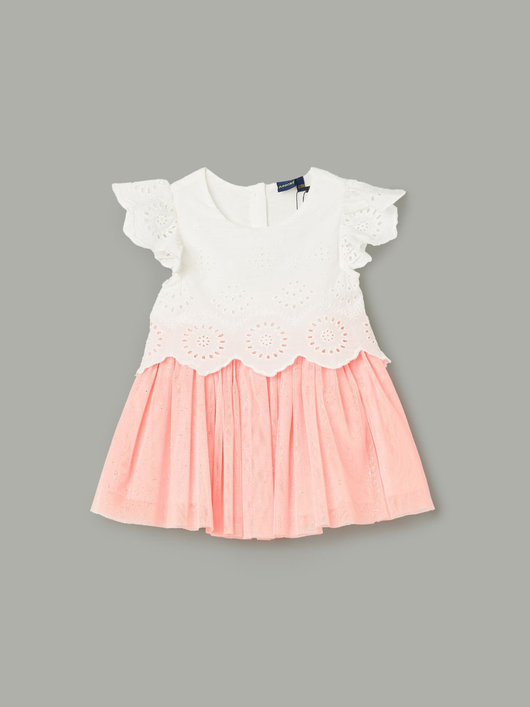 Juniors by Lifestyle Girls Embroidered Short Dress