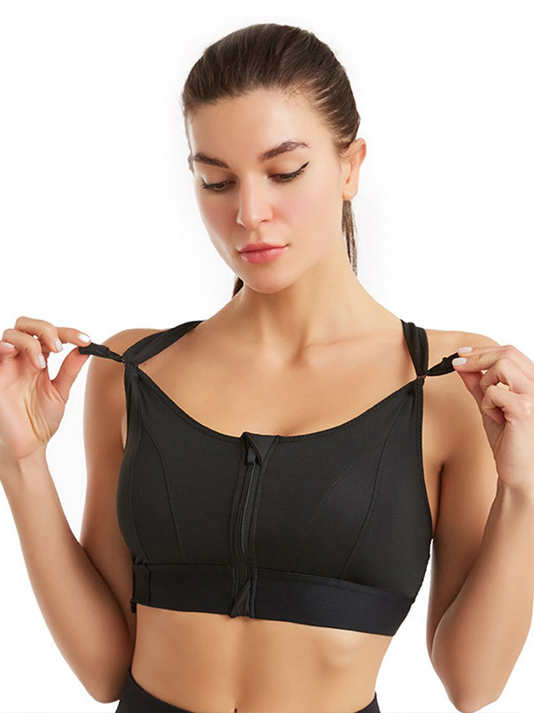 Secret Lives Women Full Coverage Lightly Padded Front Closure Bra