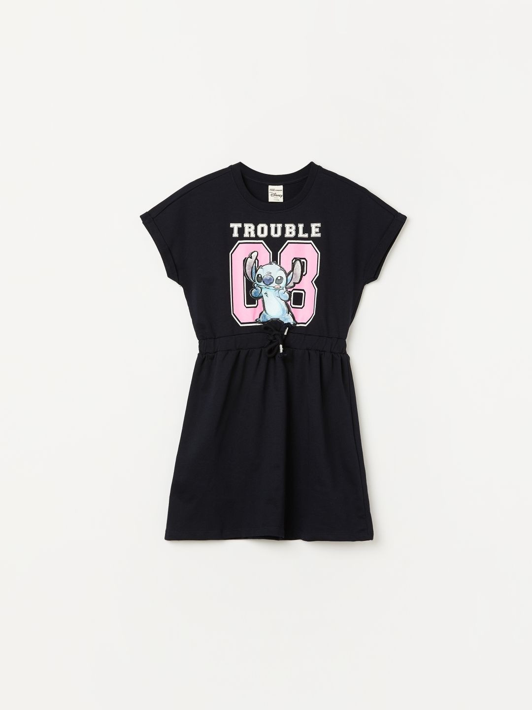 Fame Forever by Lifestyle Girls Lilo & Stitch Printed Cotton Dress