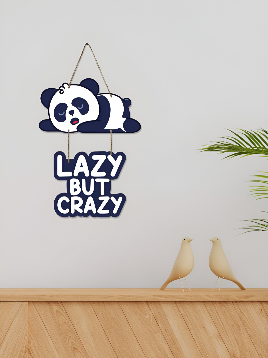 ArtVibes Eco-Friendly Wood Natural Elements Matte Hanging Hall Wall Hangings-58In