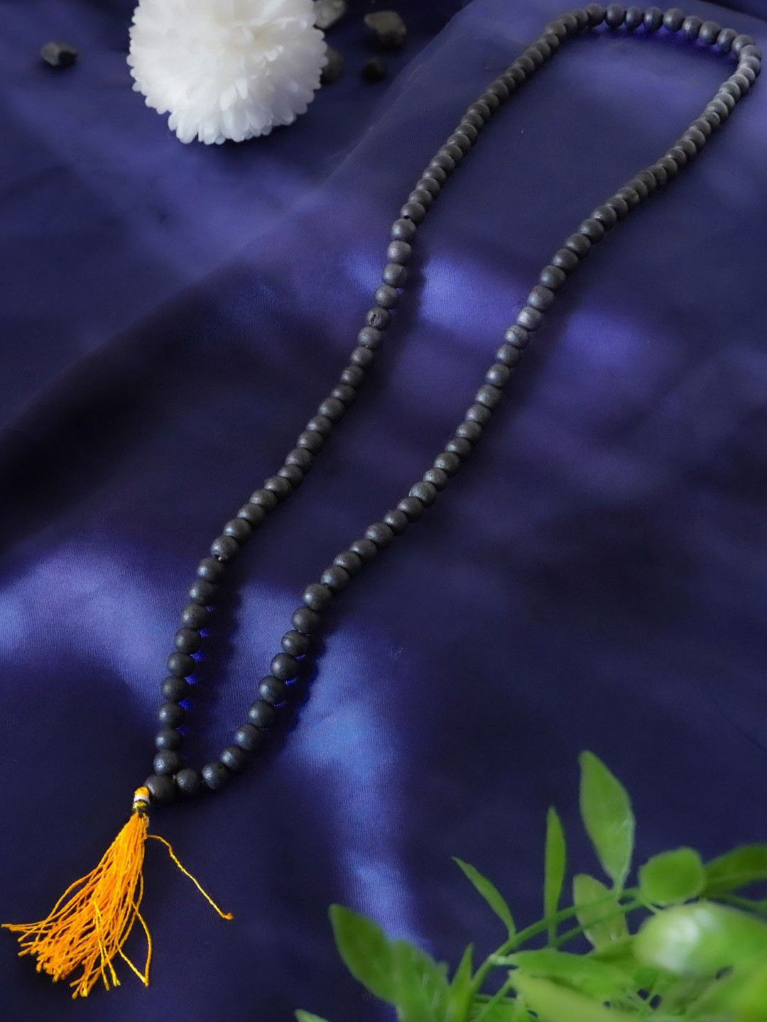 Japam 108+1 Divya Karungali Mala - Natural Ebony Wood Beads