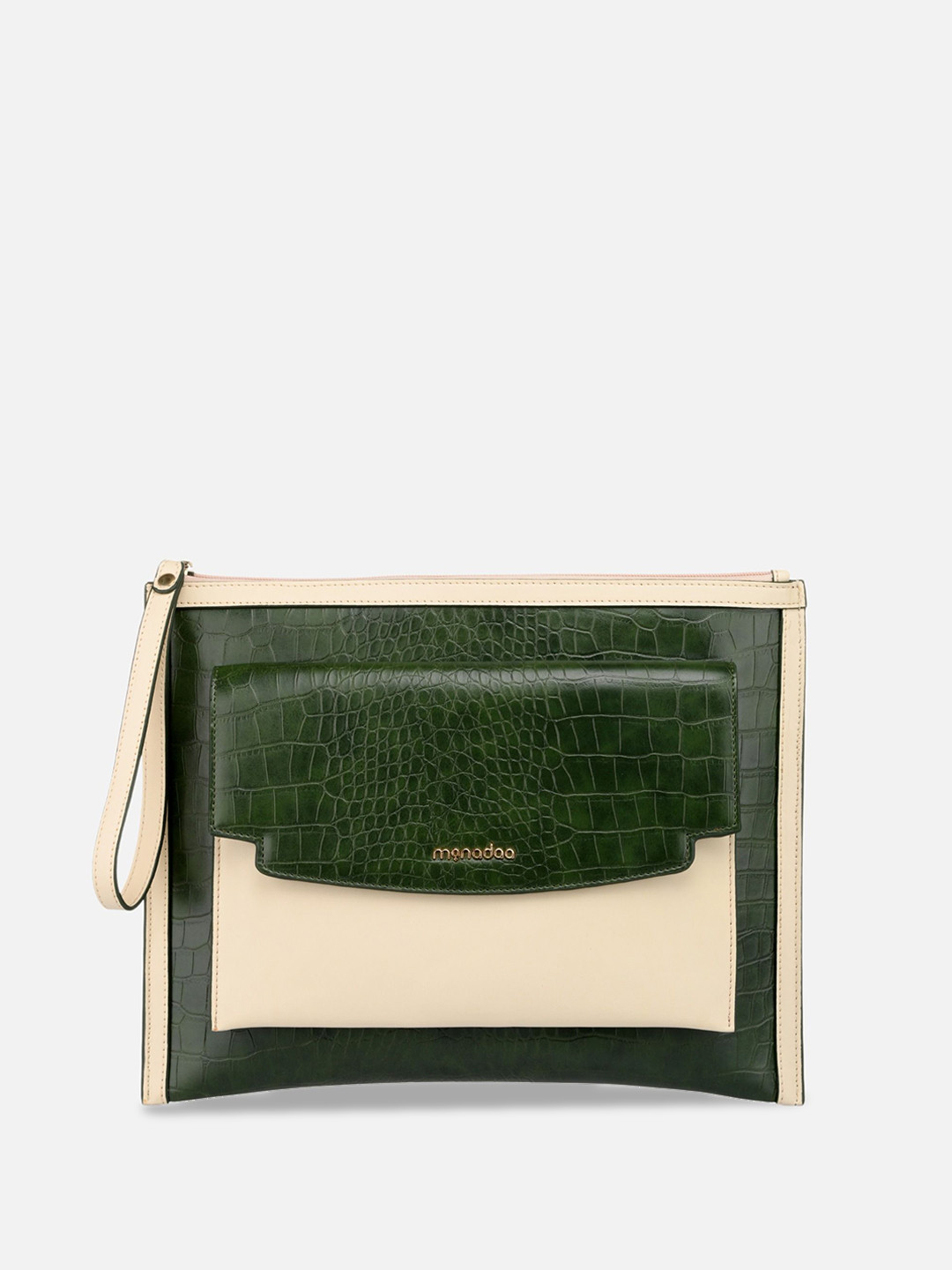 Monadaa Swagger Hobo Bag with Cut Work