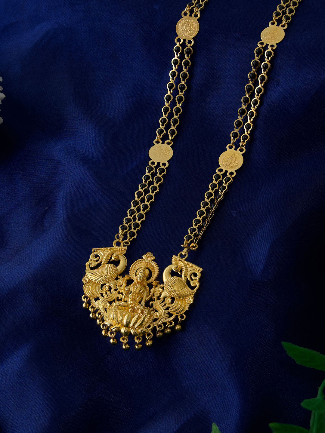 Japam Gold Plated Lakshmi Ji Mangalsutra necklace