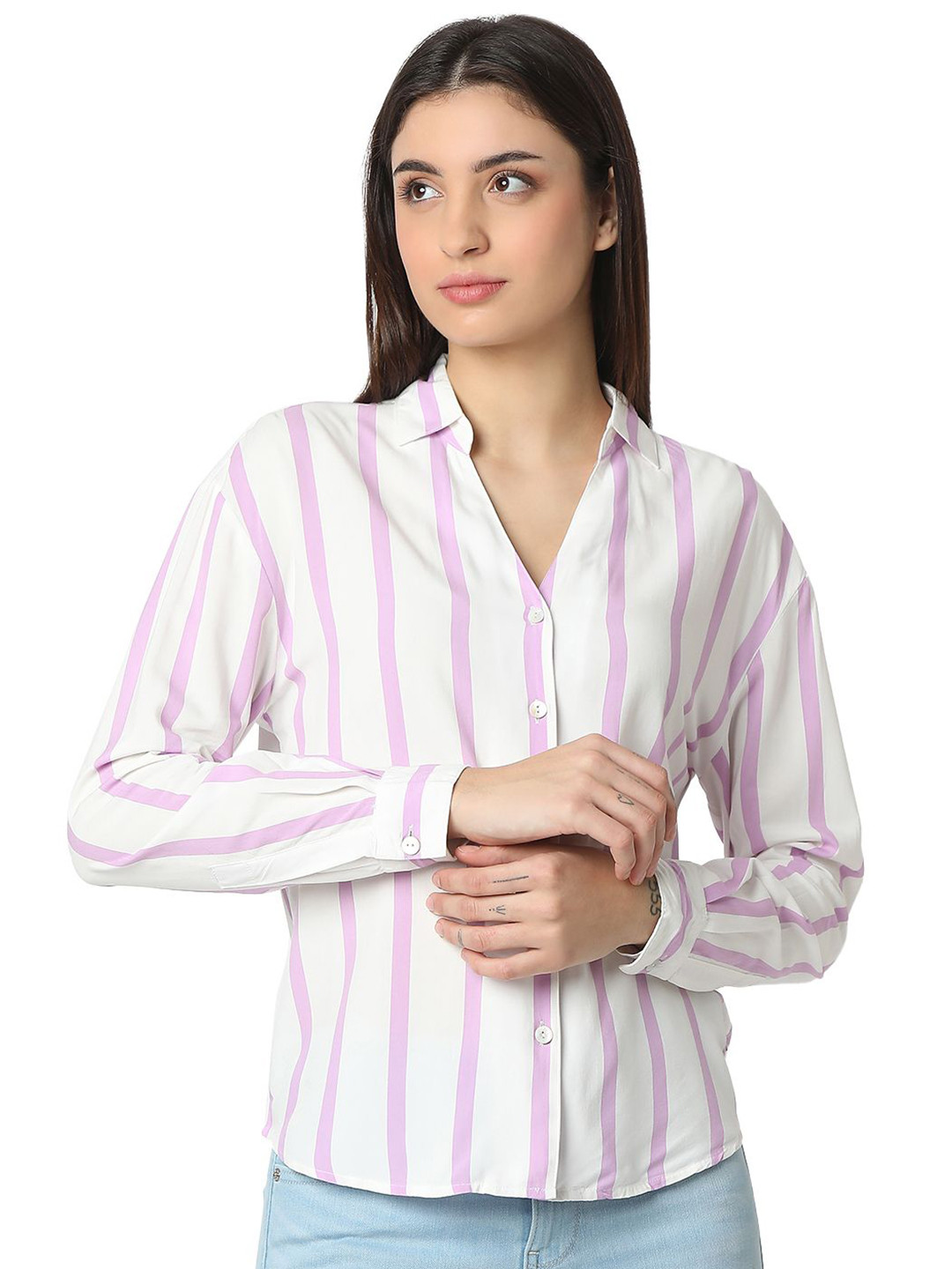 SPYKAR Women Opaque Printed Casual Shirt