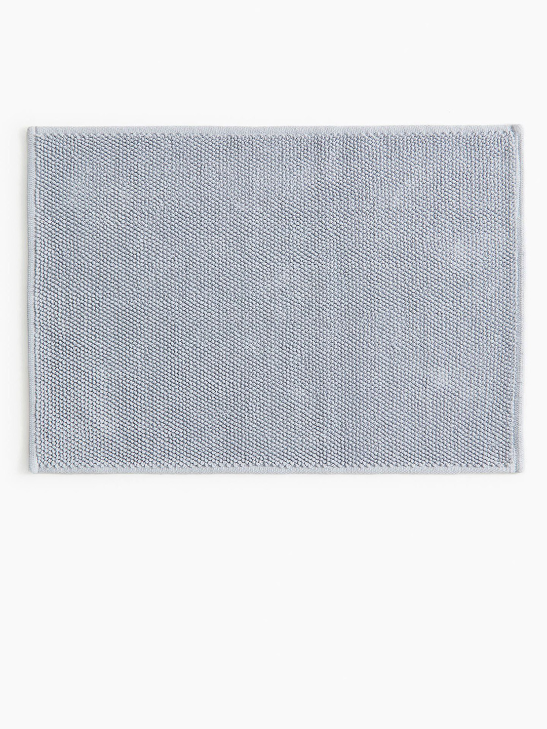H&M Blue Cotton Bath Mat