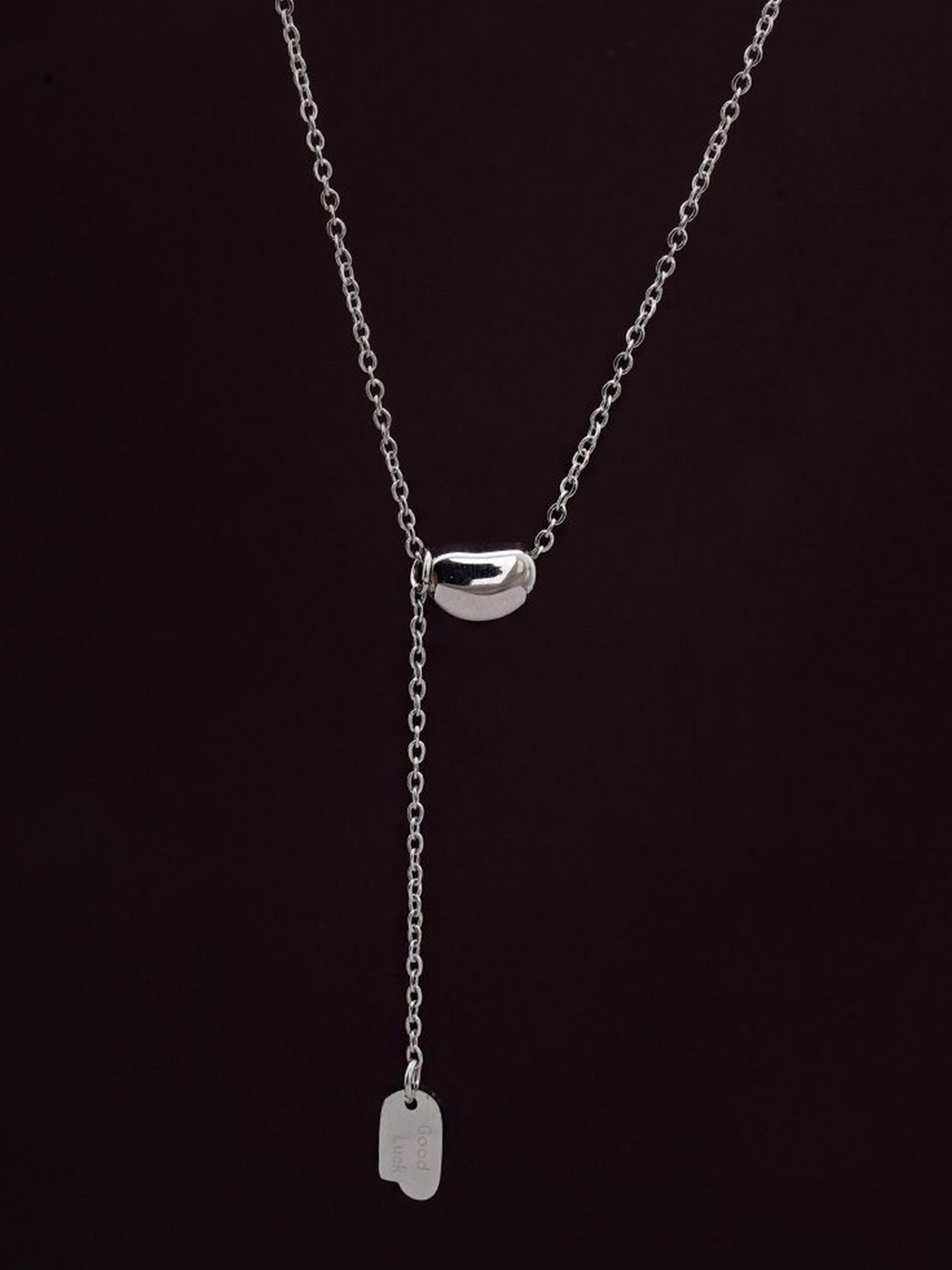 PALMONAS Silver-Plated Necklace