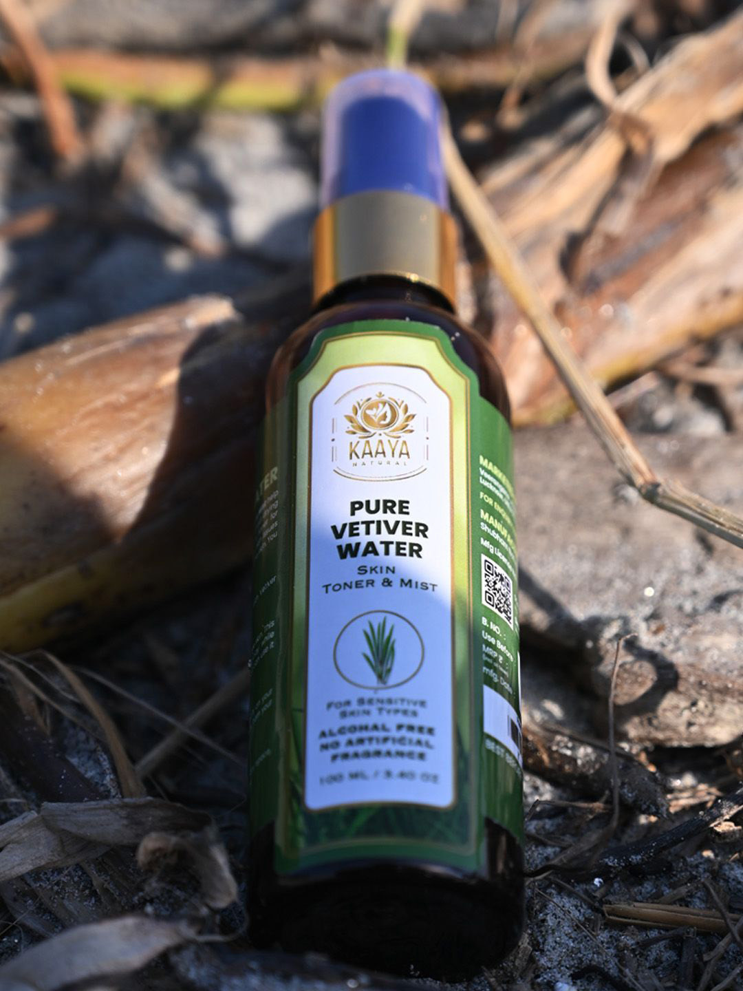 Kaaya Natural Vetiver Water Toner & Mist -100 ml