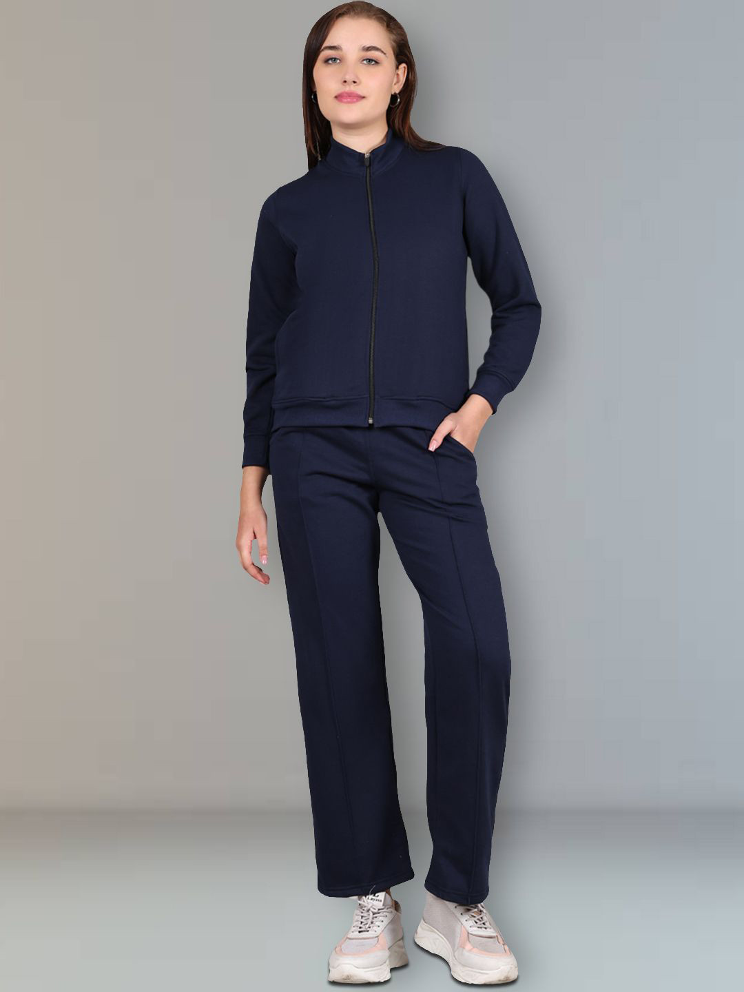 GRACIT Women Mid-Rise Tracksuit