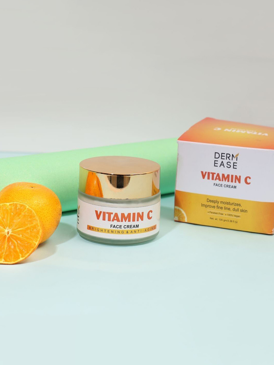 DERMEASE Brightening & Anti Ageing Vitamin C Face Cream- 100 g