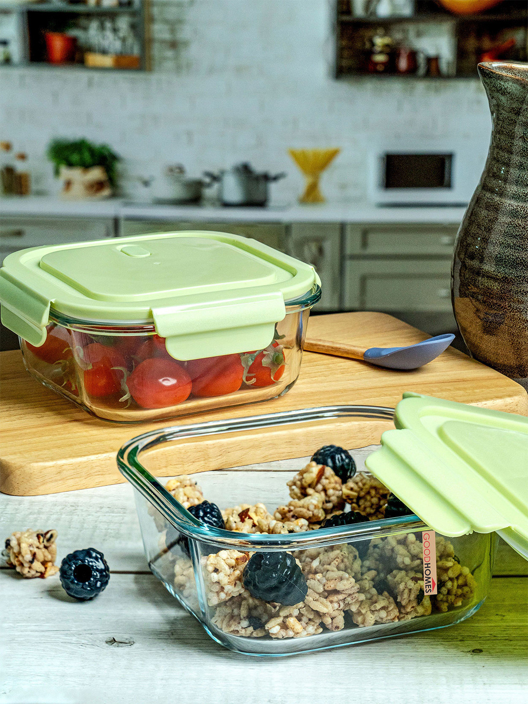 GOODHOMES Unisex Transparent Container