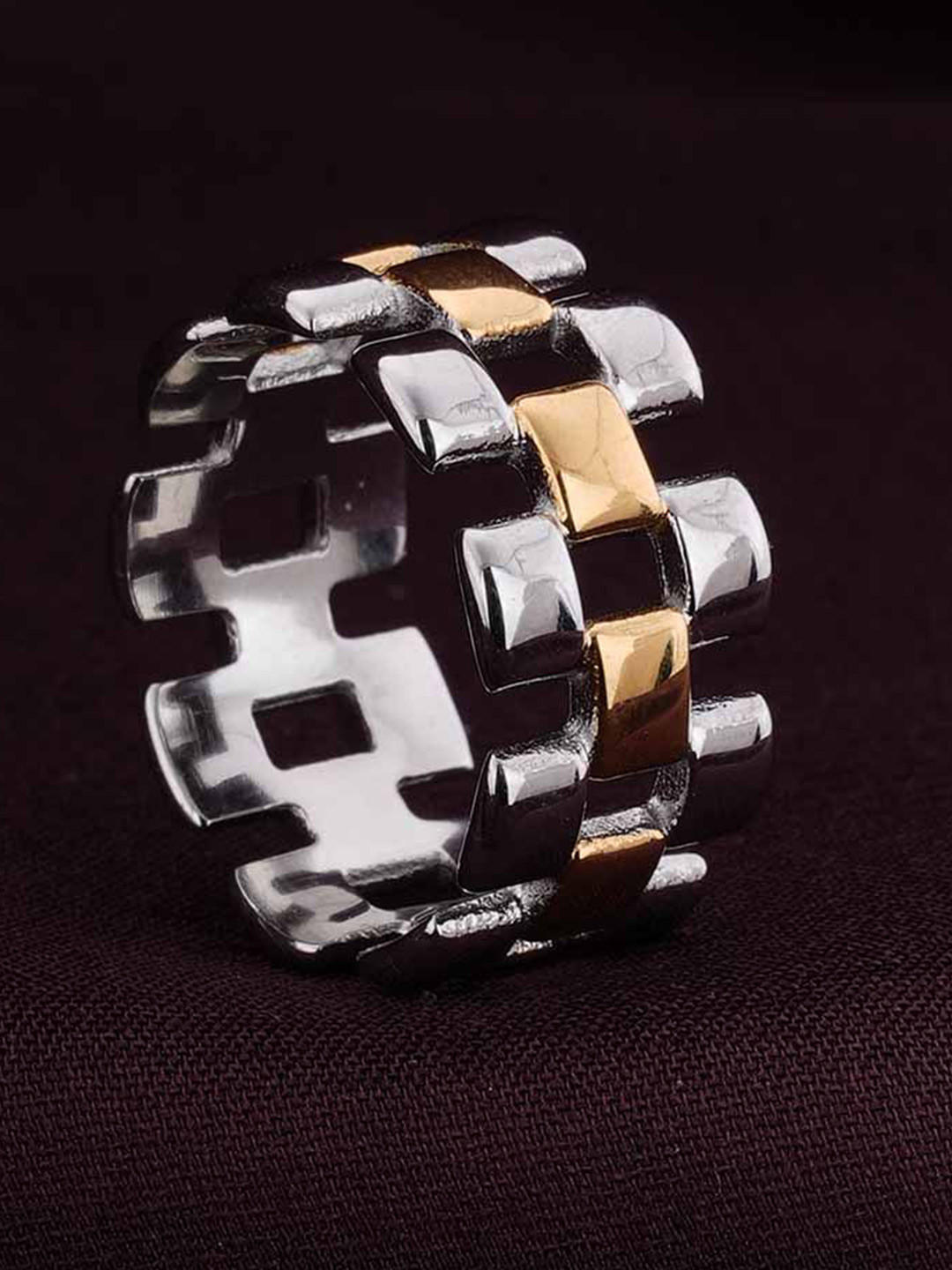 PALMONAS Cubist Chic Finger Ring