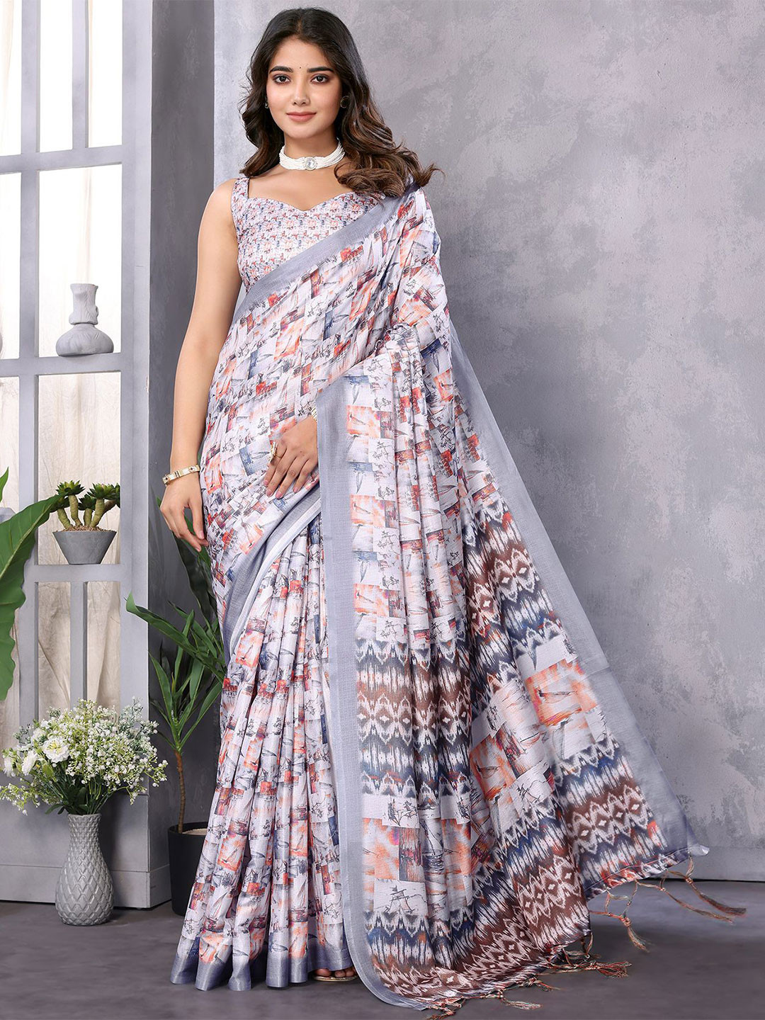KALINI Art Silk Saree