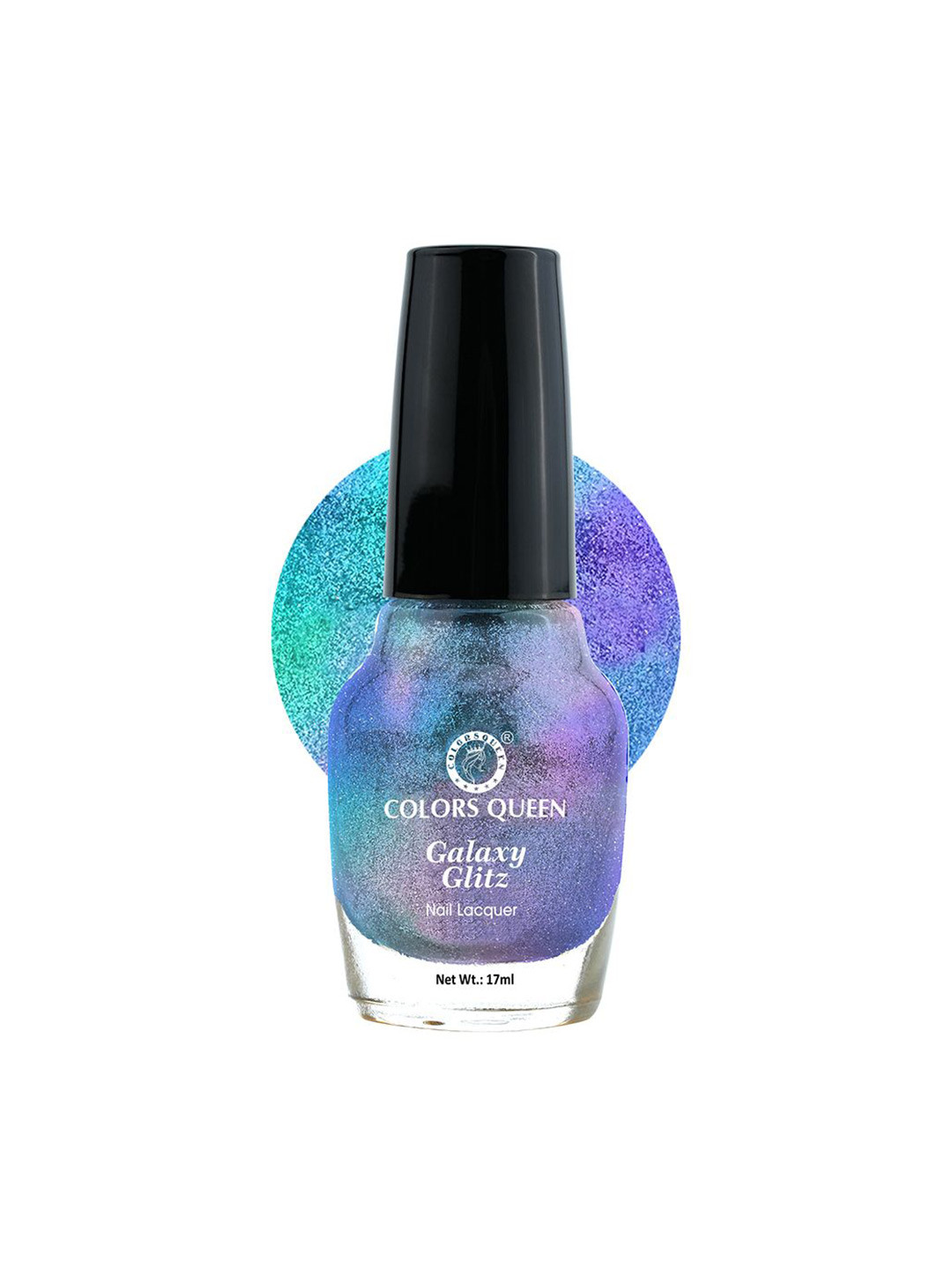 Colors Queen Galaxy Glitz Nail Lacquer 17ml - Mermaid Mist - 27