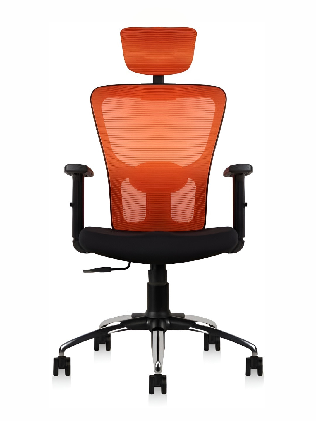 CELLBELL C110  Leo Orange Mesh Study Chair