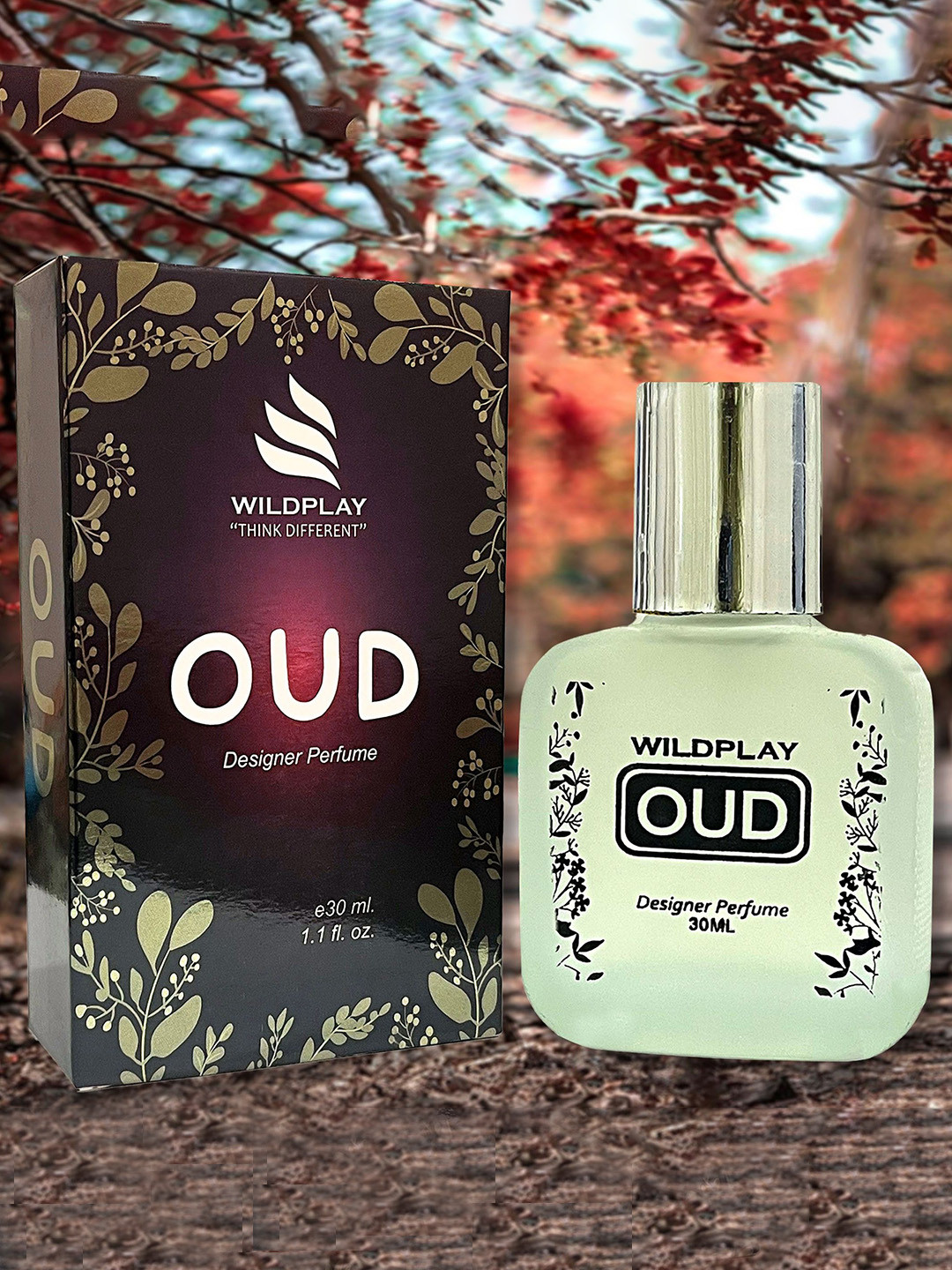 WILDPLAY Set Of 2 Creative Talk & Oud Long Lasting Perfume - 30 ml Each