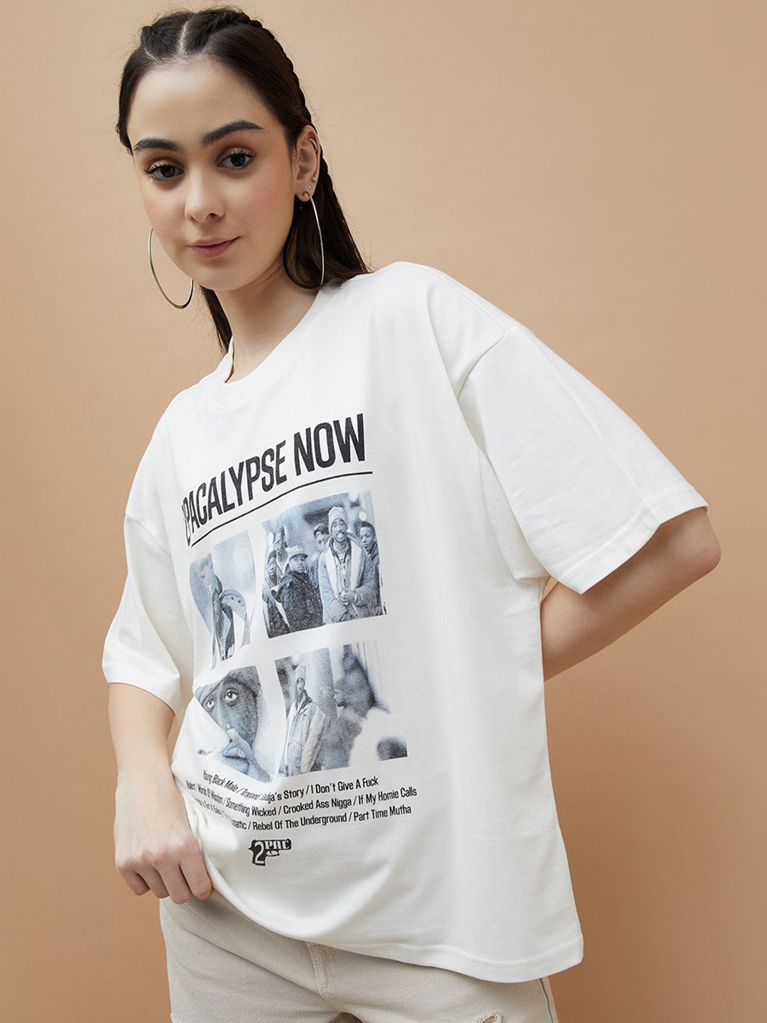 Ginger by Lifestyle Women 2Pac- Music Band Printed T Shirt