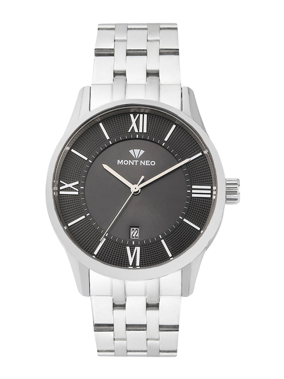 MONT NEO Men Dial & Bracelet Style Straps Analogue Watch 7019E-M1104