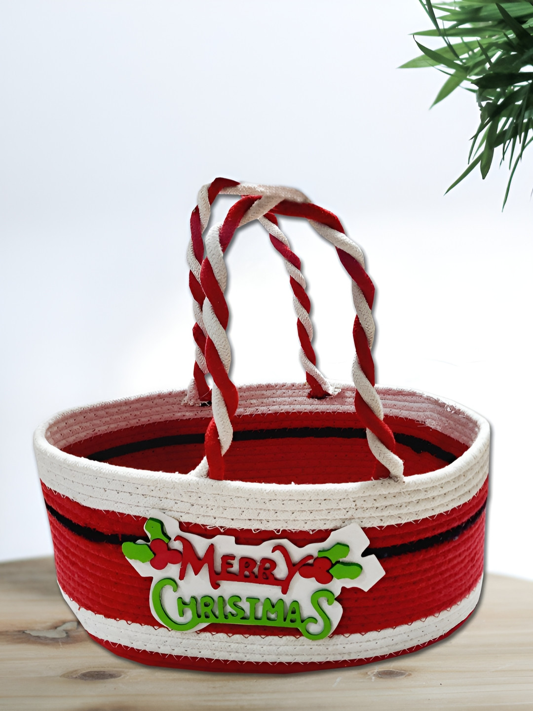 ANA Red Set of 1 Regular Tote Basket Organisers