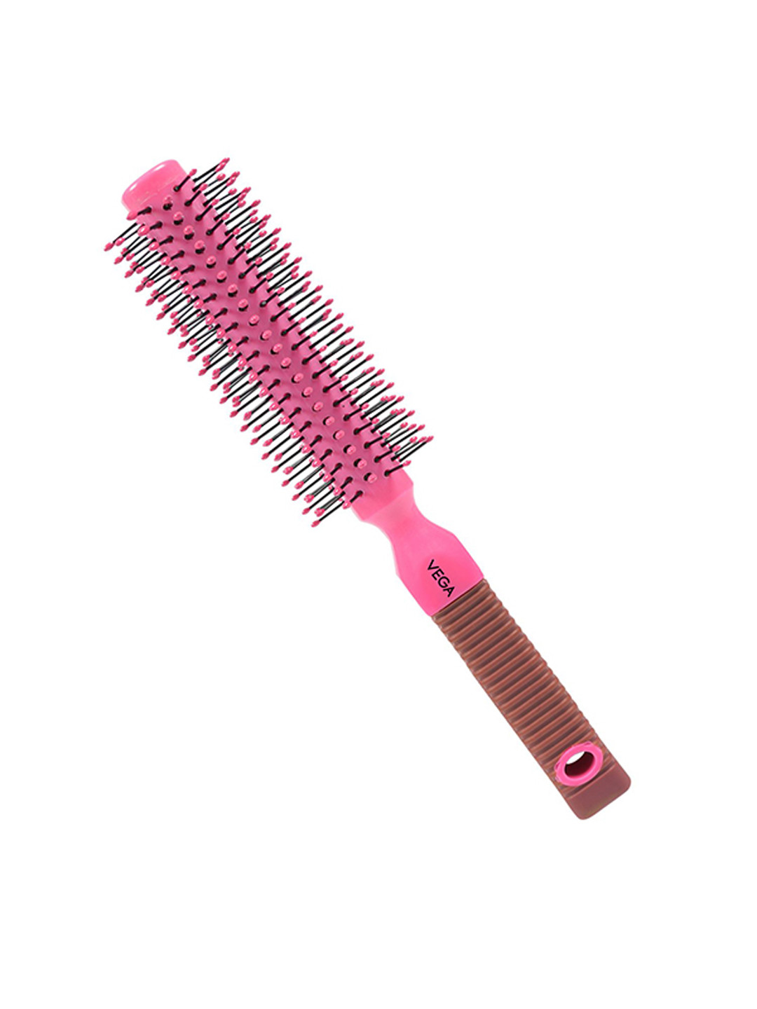 VEGA Nylon Bristles Round Hair Brush - R1-RBB
