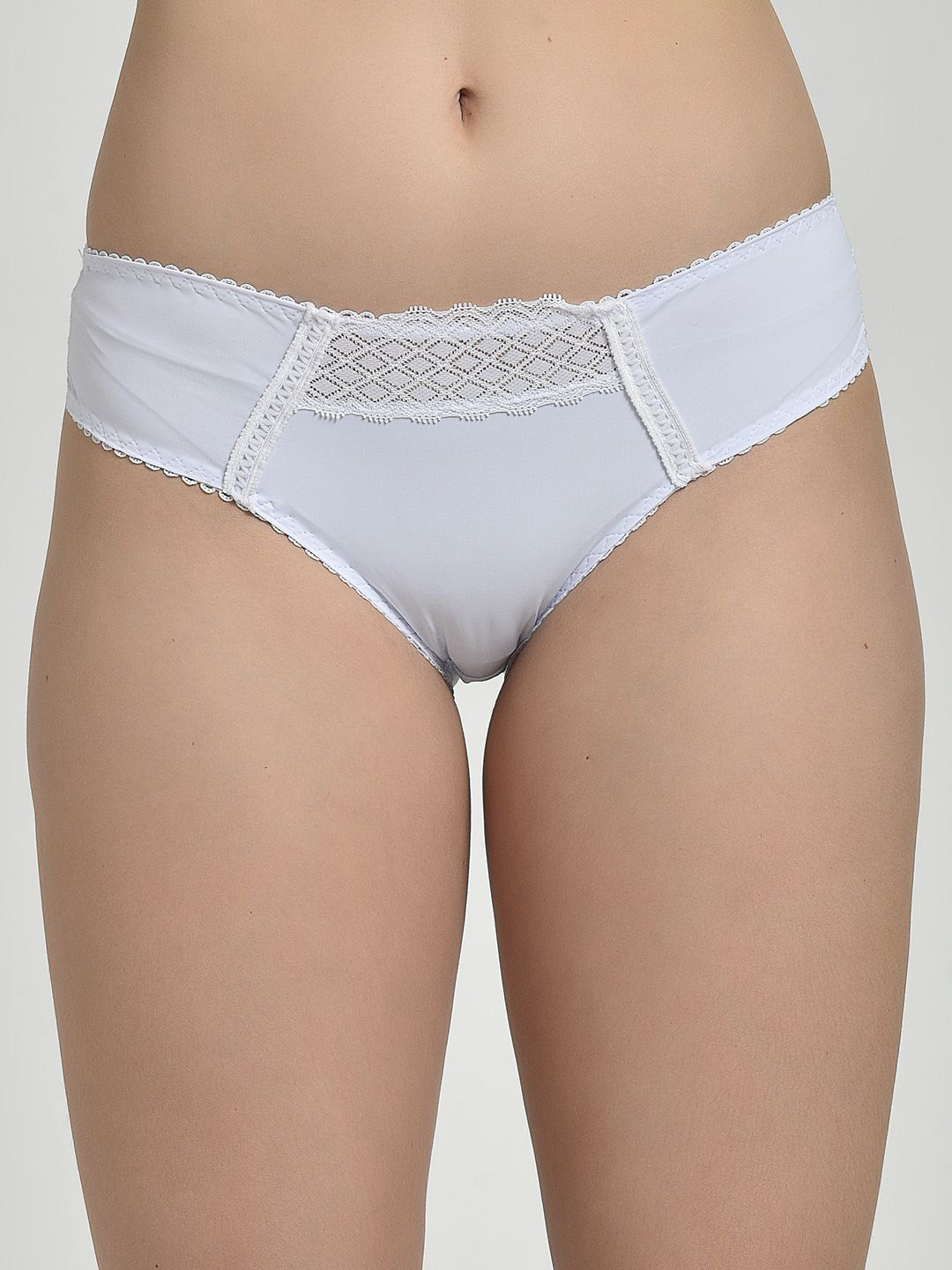 MAKCLAN Women Wild N Wicked Self Design Low Rise Lace Basic Briefs