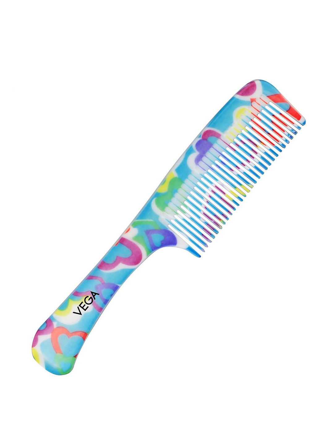 VEGA Iris Grooming Hair Comb - DC-1264 - Blue