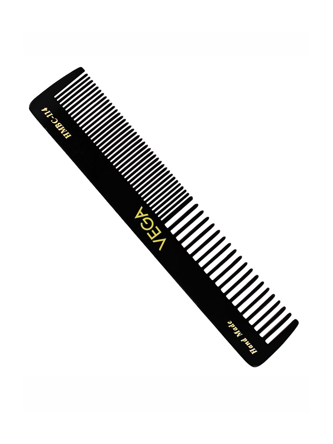 VEGA HMBC-114 Handmade General Grooming Hair Comb - Black