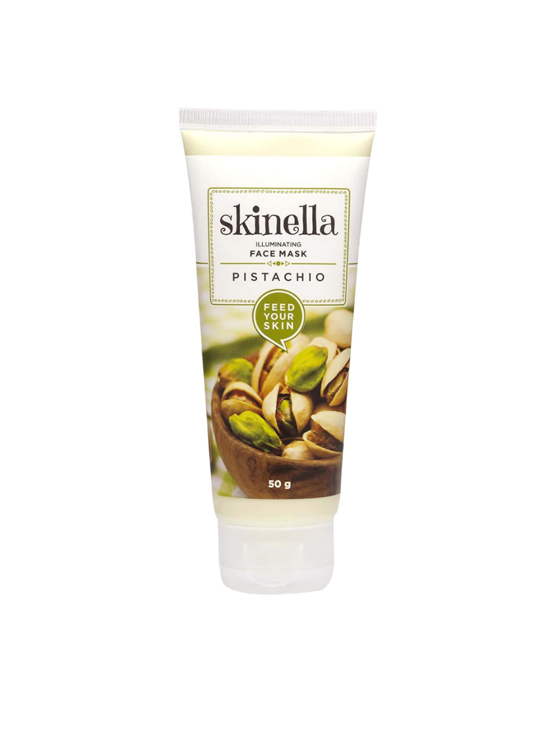 skinella Illuminating Face Mask - Pistachio - 50 g