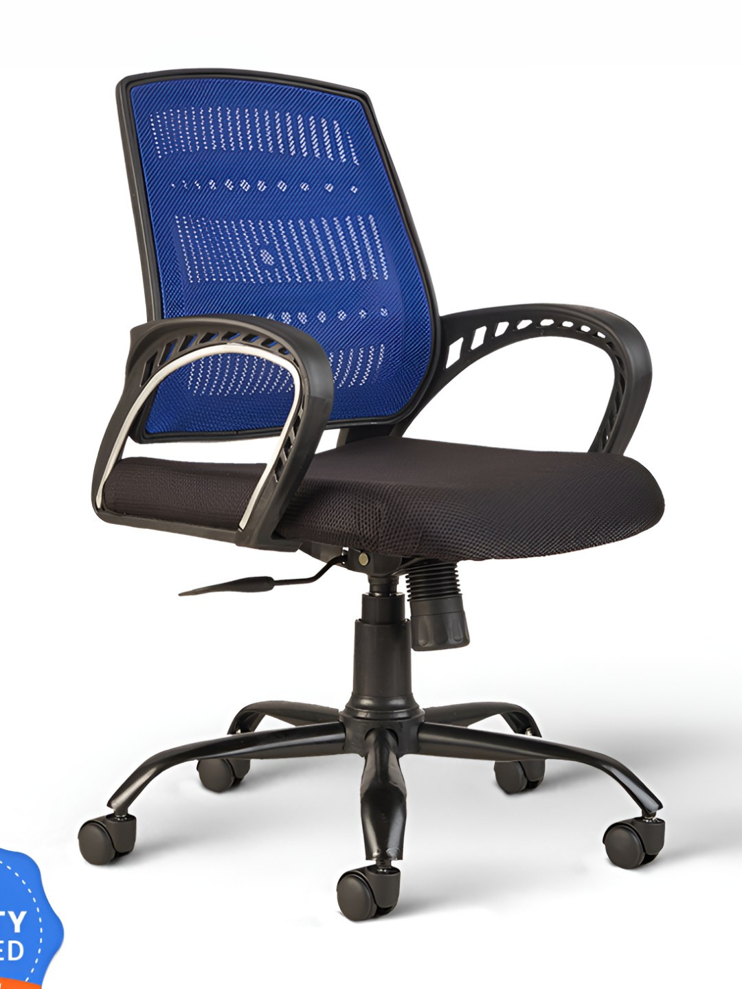 CELLBELL Neso C106 Blue & Black Mid Back Mesh Office Executive Chair