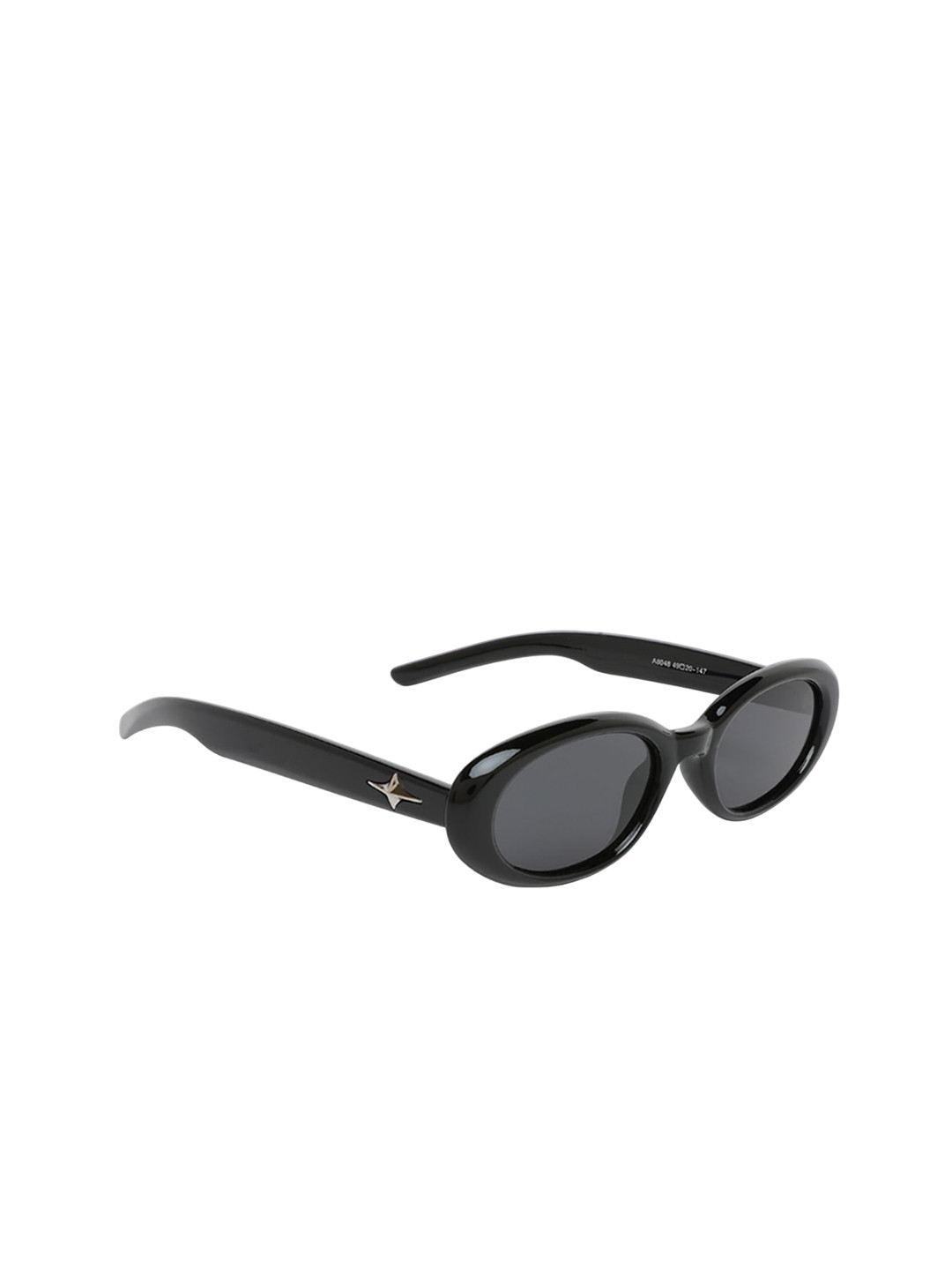 London Rag Women Oval Sunglasses with UV Protected Lens SG138_Black