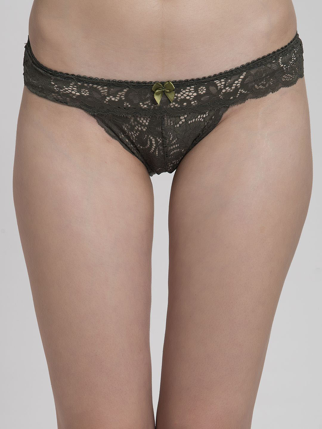 MAKCLAN Women Dress Me Down Self Design Low-Rise Thong Brief