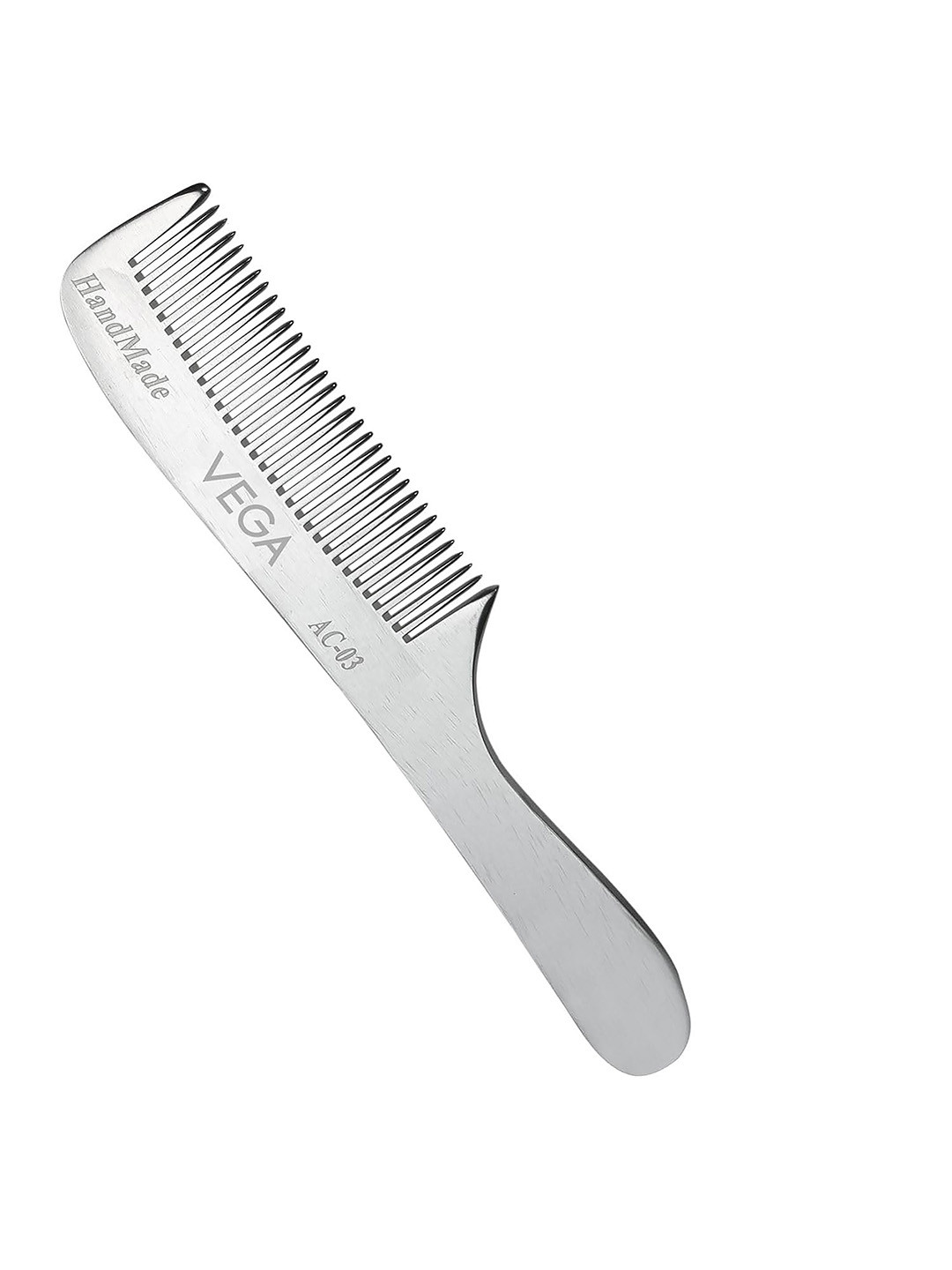 VEGA Grooming Comb - AC-03 - Silver-Toned
