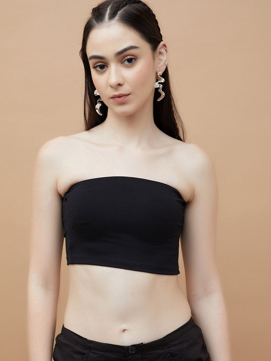Ginger by Lifestyle Women Solid Sleeveless Tops