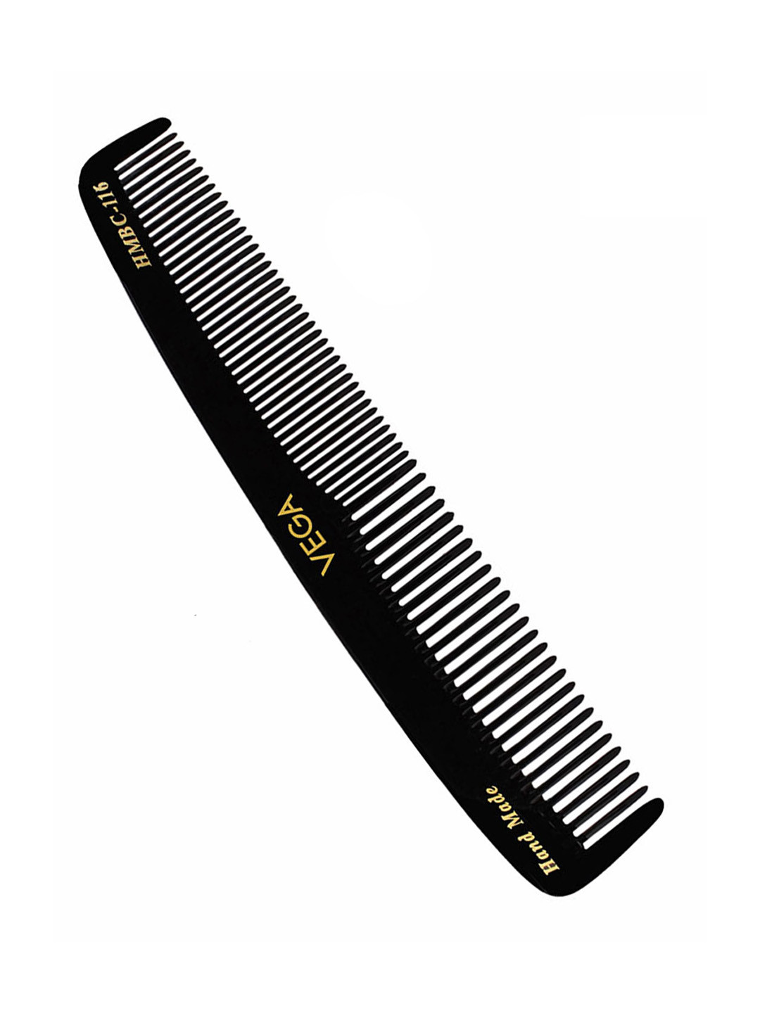 VEGA Graduated Dressing Hair Comb - HMBC-116 - Black