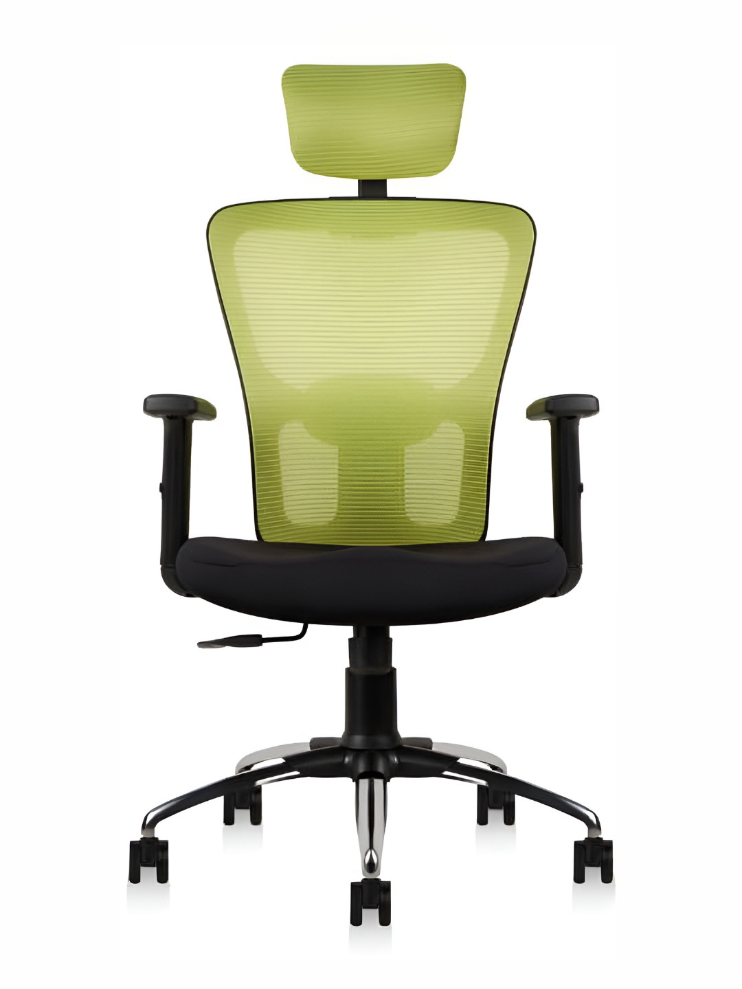 CELLBELL C110 Leo Green & Black High Back Mesh Office Arm Chair