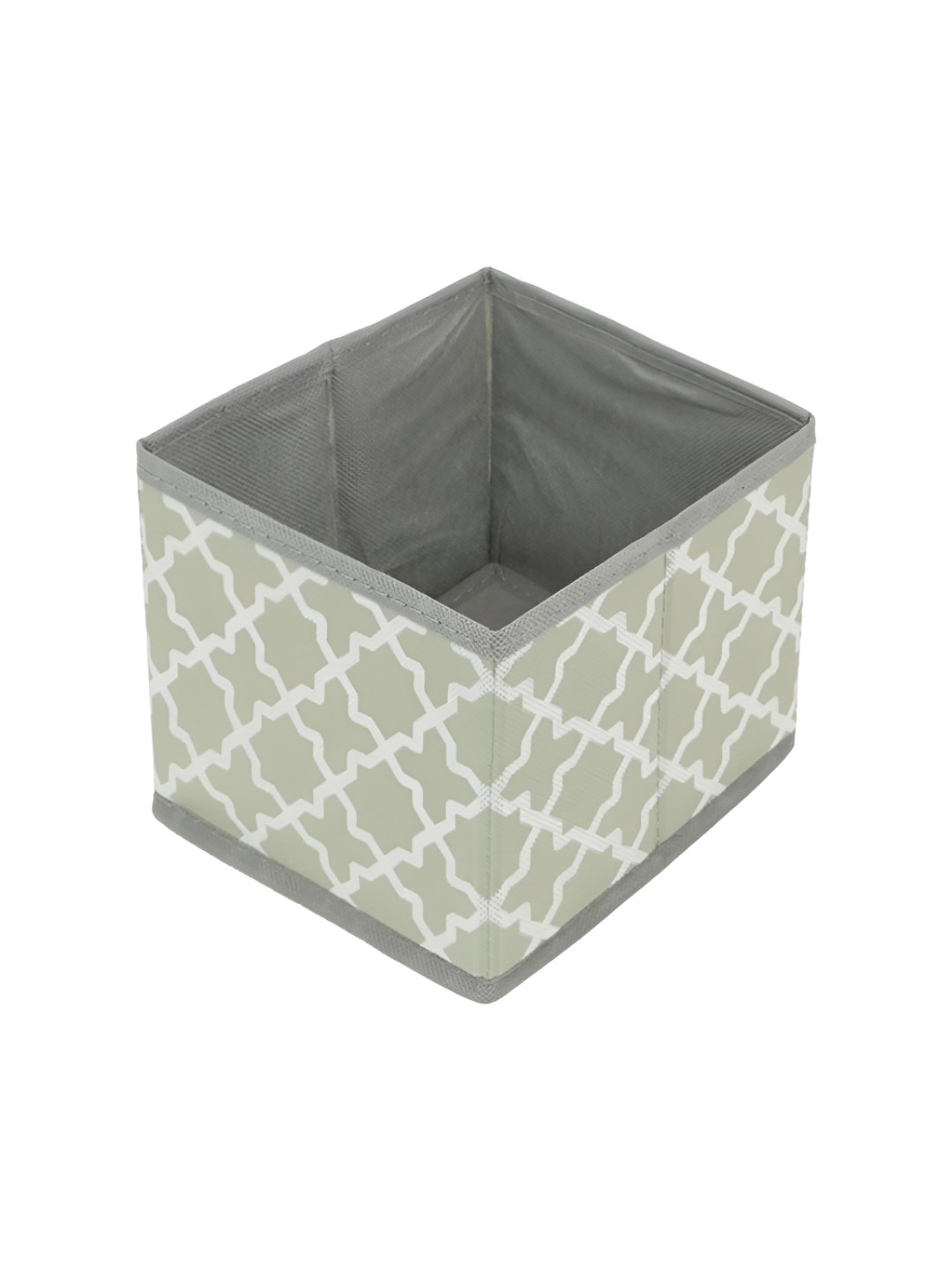 HOKIPO Grey & White Foldable Regular Multi-Utility Organisers