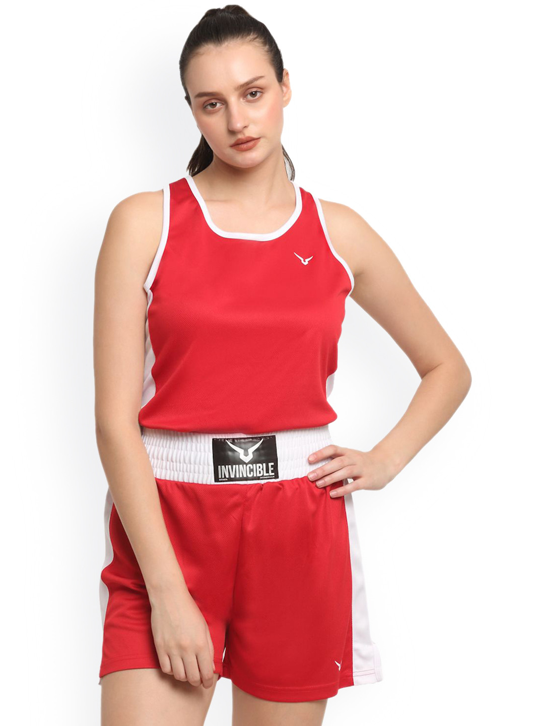 Invincible Women's Classic Mid-Rise Boxing Tracksuits Set