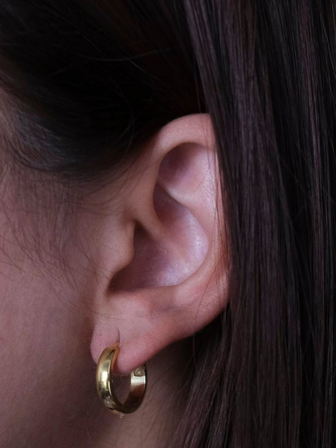 Anushka Jain Jewellery Gold Plated 925 Sterling Silver Hoop Earrings