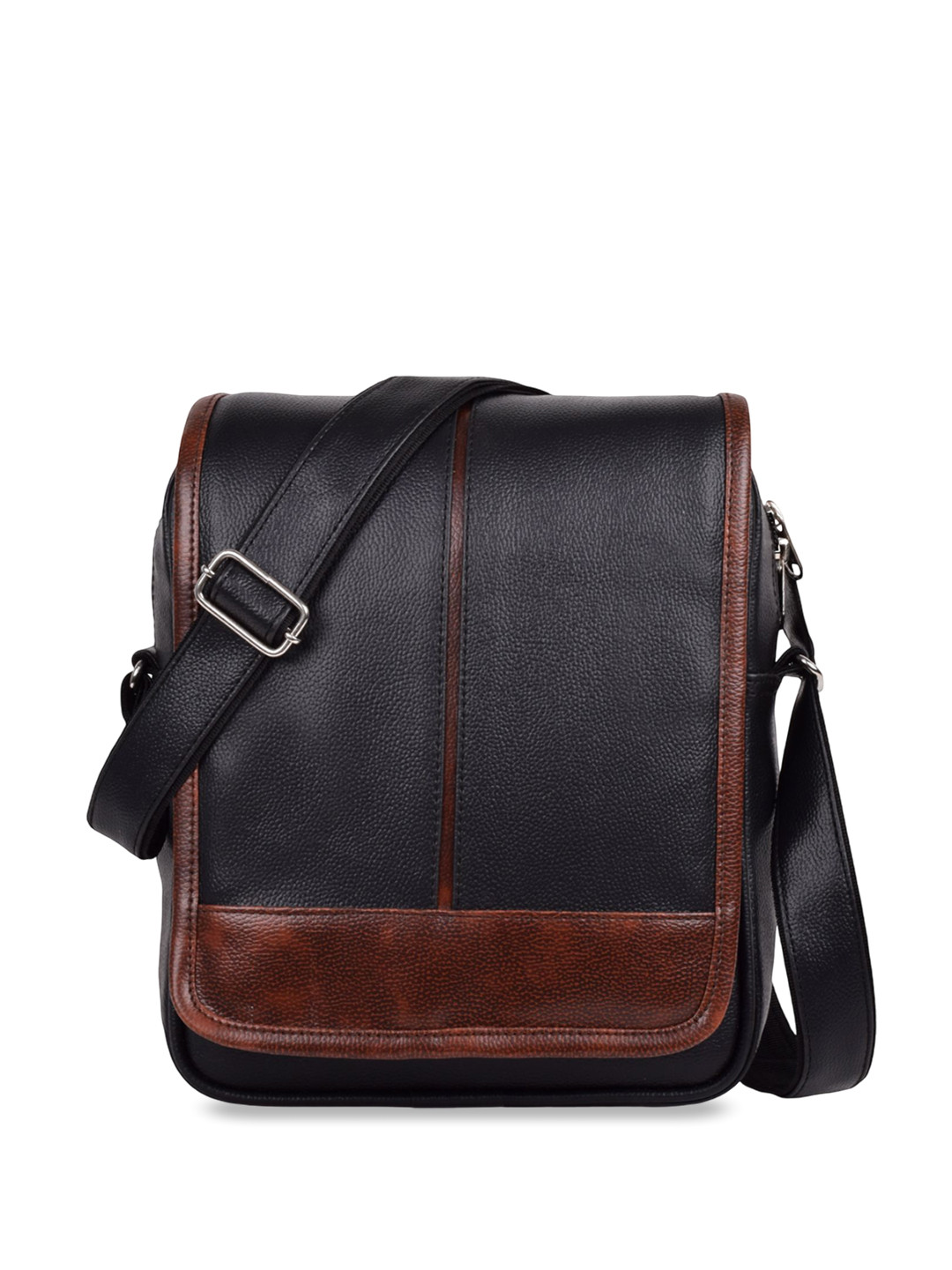SPOTIC Men Textured Crossbody Sling Bag