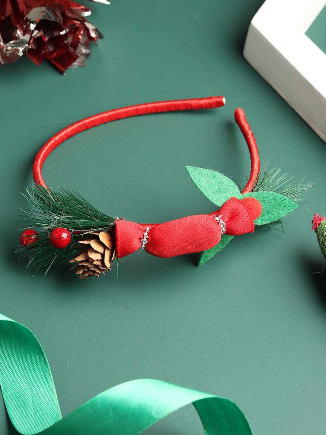 TIPY TIPY TAP Red Toffe Hairband