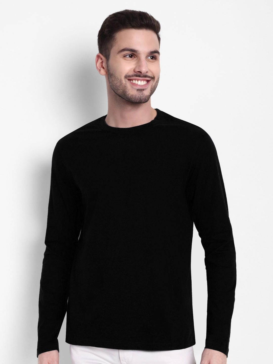 inner element Men Bio Finish Solid Cotton T-shirt