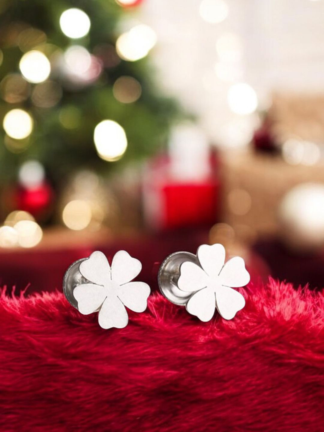 Sangria 925 Sterling Silver Sleek Elegant Studs