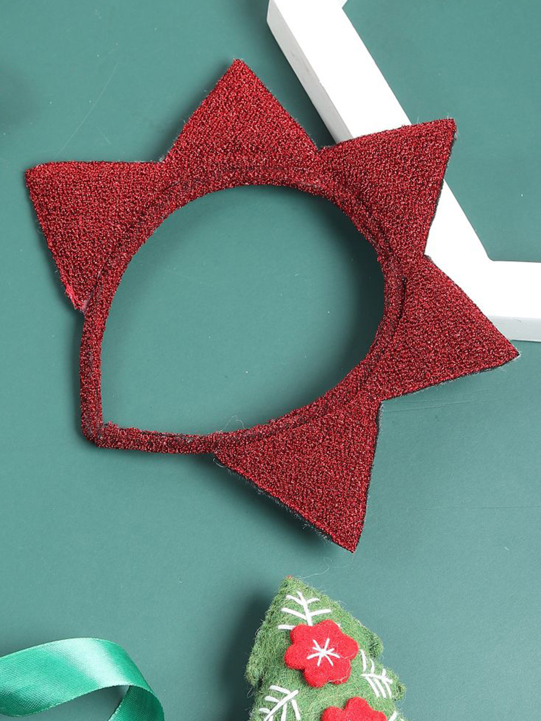 TIPY TIPY TAP Hairband Star Crown Hairband - Red