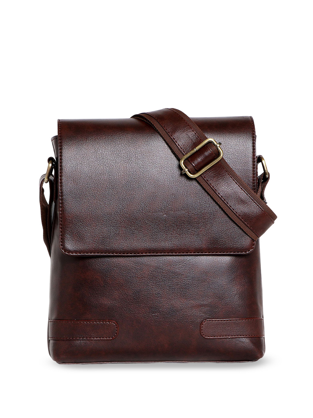 SPOTIC Men Textured Crossbody Sling Bag