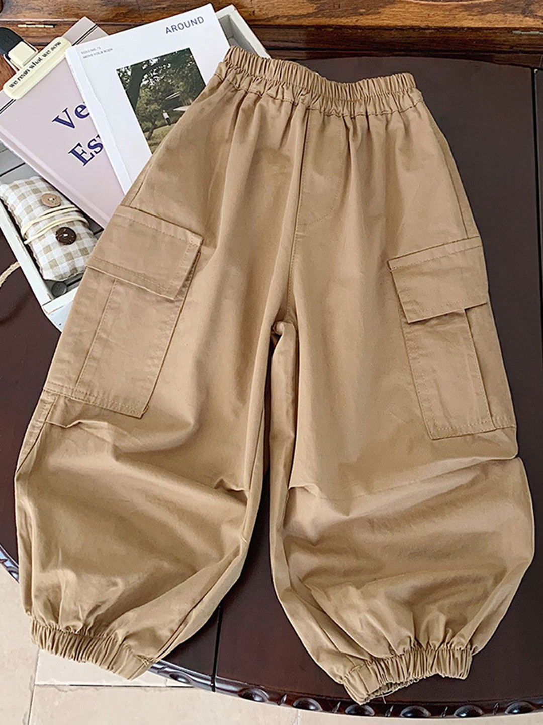FOREVER FRIDAY Boys Cotton Relaxed Cargos Regular Fit Trousers