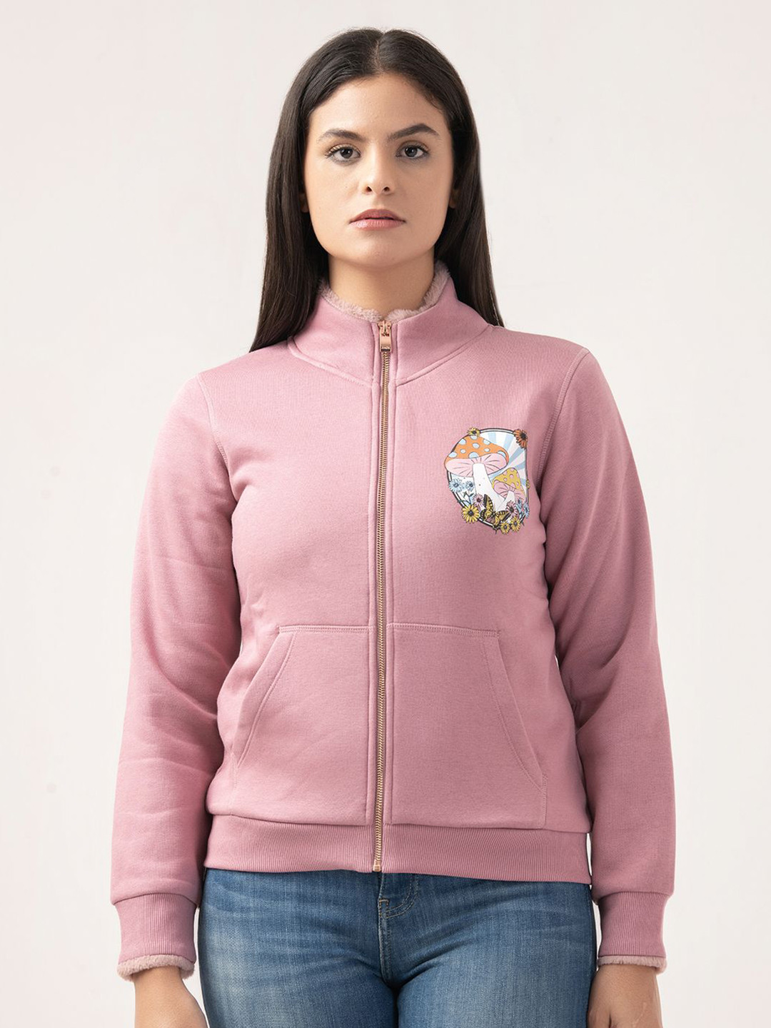 Albion By CnM Women Front-Open Sweatshirt