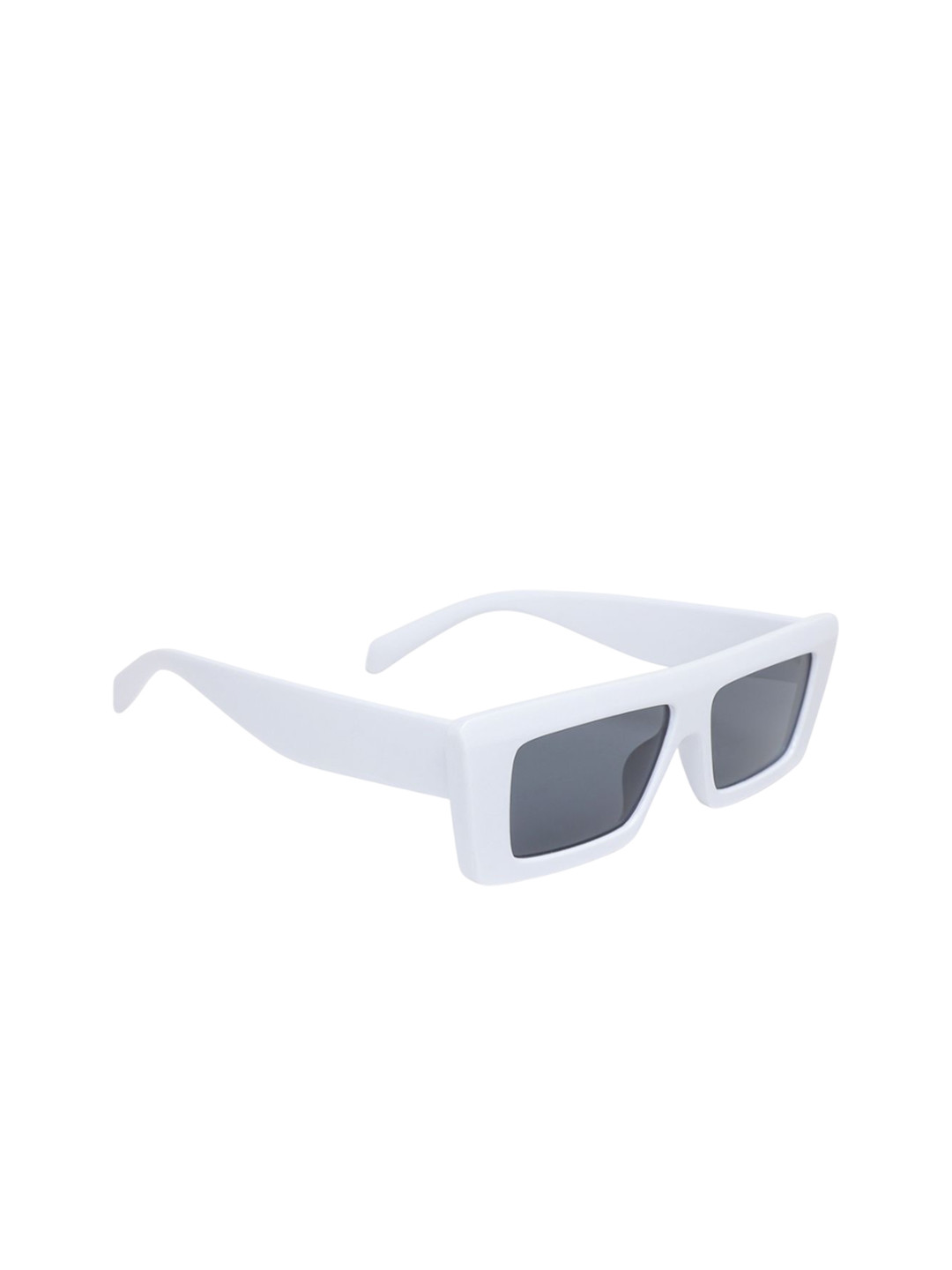 London Rag Women Rectangle Sunglasses with UV Protected Lens SG145_White