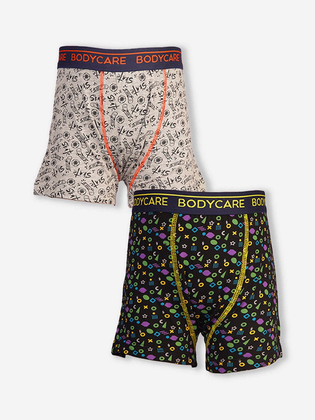 Bodycare Boys Pack Of 2 Printed Cotton TrunksKGA2083B-PK001